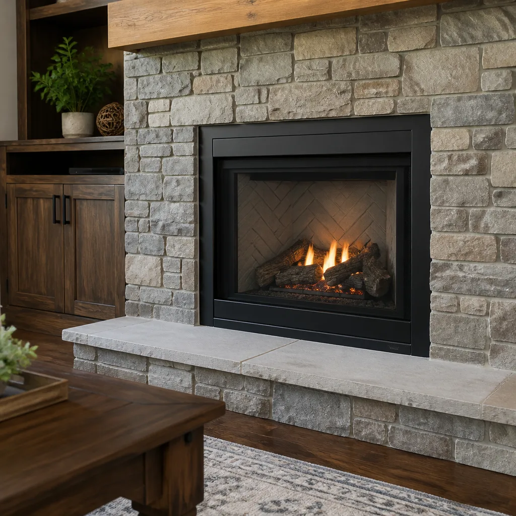 Gas fireplace service