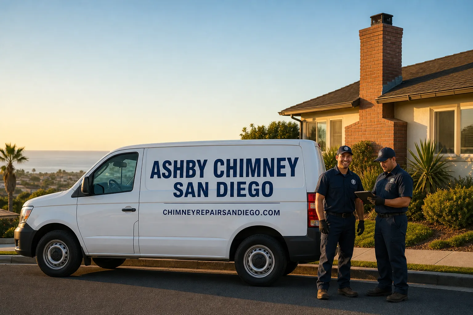 Ashby Chimney San Diego chimney cleaning team